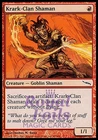 Krark-Clan Shaman 1x FOIL MDN MTG Mirrodin Common MINT red goblin