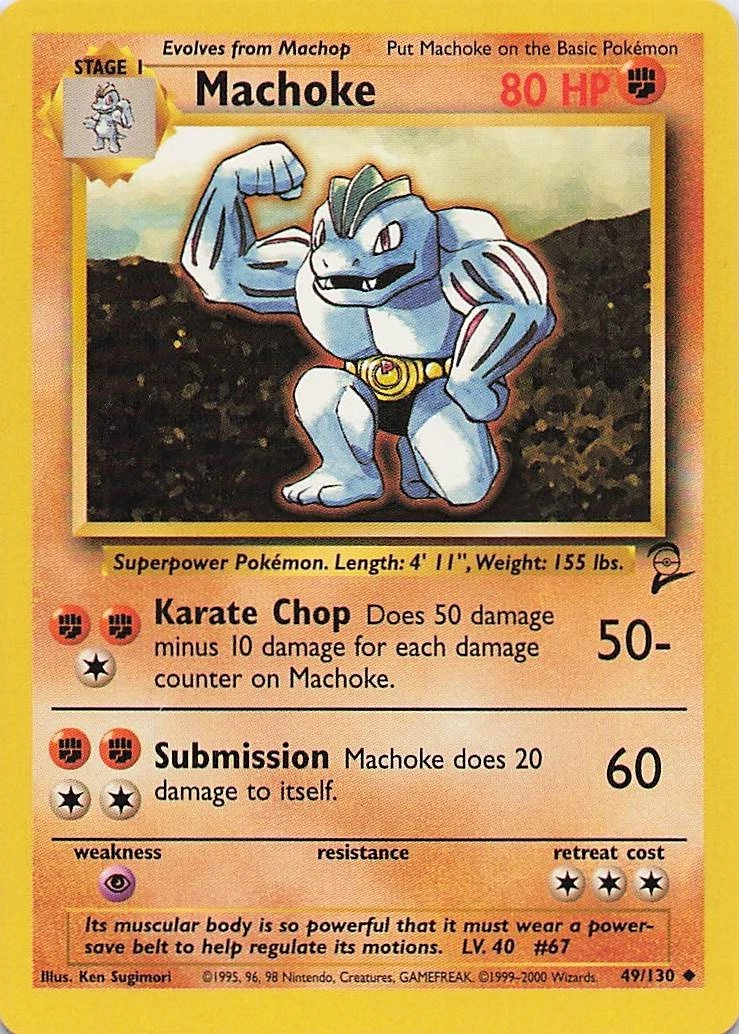 Machoke Pokémon TCG Cards for sale | eBay