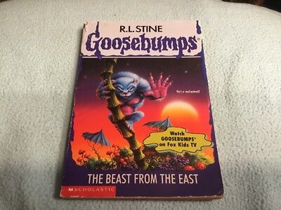 Goosebumps Book R L Stine Original Cover Series 43 The Beast From The East Ebay