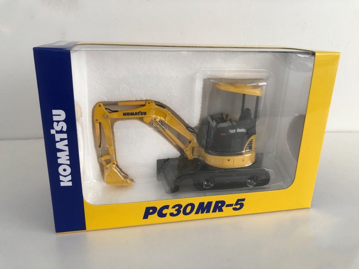 KOMATSU製PC30MR-5 1:32 1/32 Scale KOMATSU PC30MR-5 Compact Excavator Diecast Model