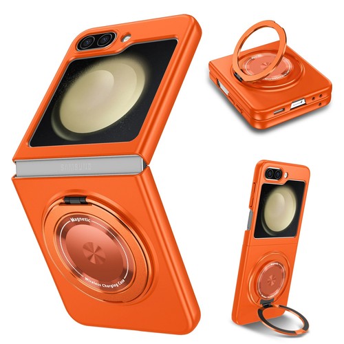 For Samsung Galaxy Z Flip 7 6 5 4 Magnetic Shockproof Ring Kickstand Case Cover - Picture 25 of 48