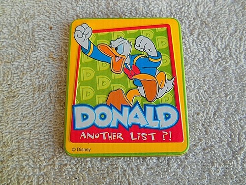 COLLECTION OF 2 VINTAGE DISNEY TIN METAL REFRIGERATOR MAGNETS - Picture 2 of 7