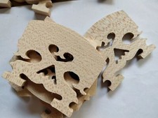 Fancy Baroque bridge 10 PCs Violin parts