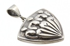 Vintage Sterling Silver Mother  Daughter Trio Pendant
