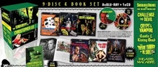 EUROCRYPT OF CHRISTOPHER LEE COLLECTION Blu-ray 5 Films + TV Series + Book + CD