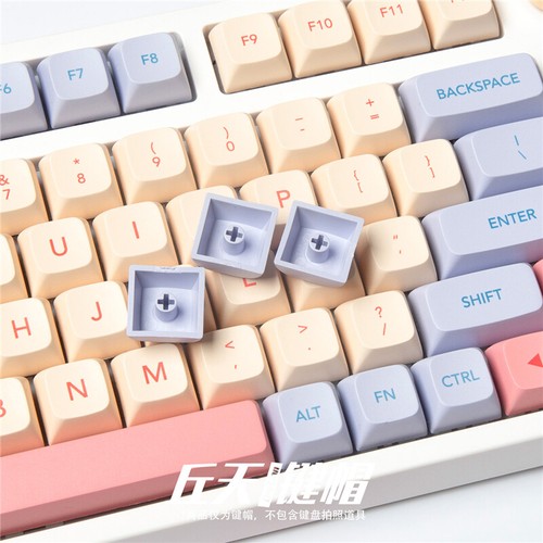 Cotton Candy Keycaps XDA Height 132 Keycaps PBT Dye-sub for Cherry MX Keyboard - Picture 4 of 6