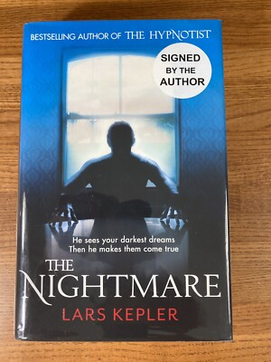 The Nightmare by Kepler, Lars HC  UK  SIGNED / FIRST EDITION - FIRST PRINTING