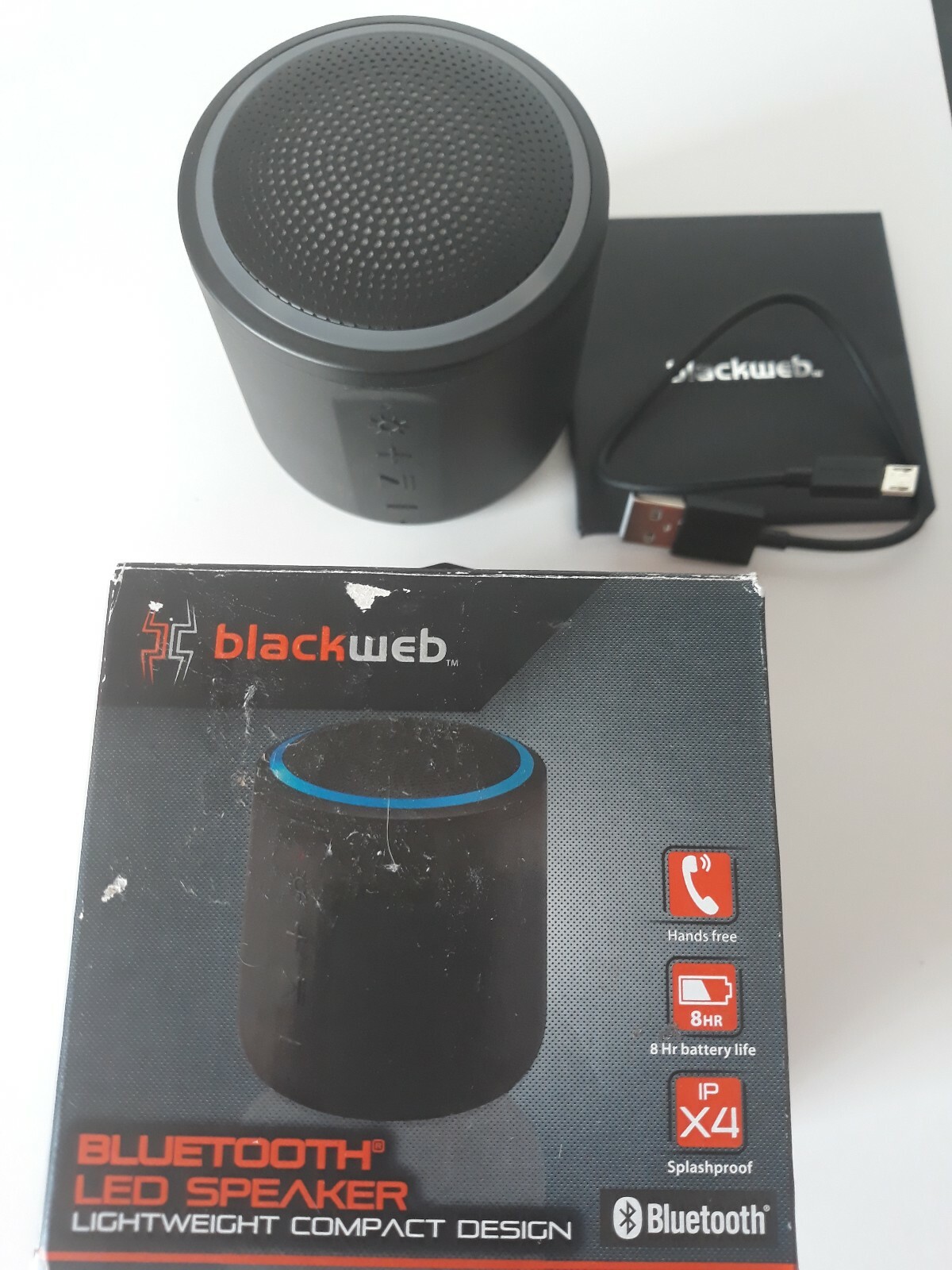 blackweb bluetooth speaker lightweight compact
