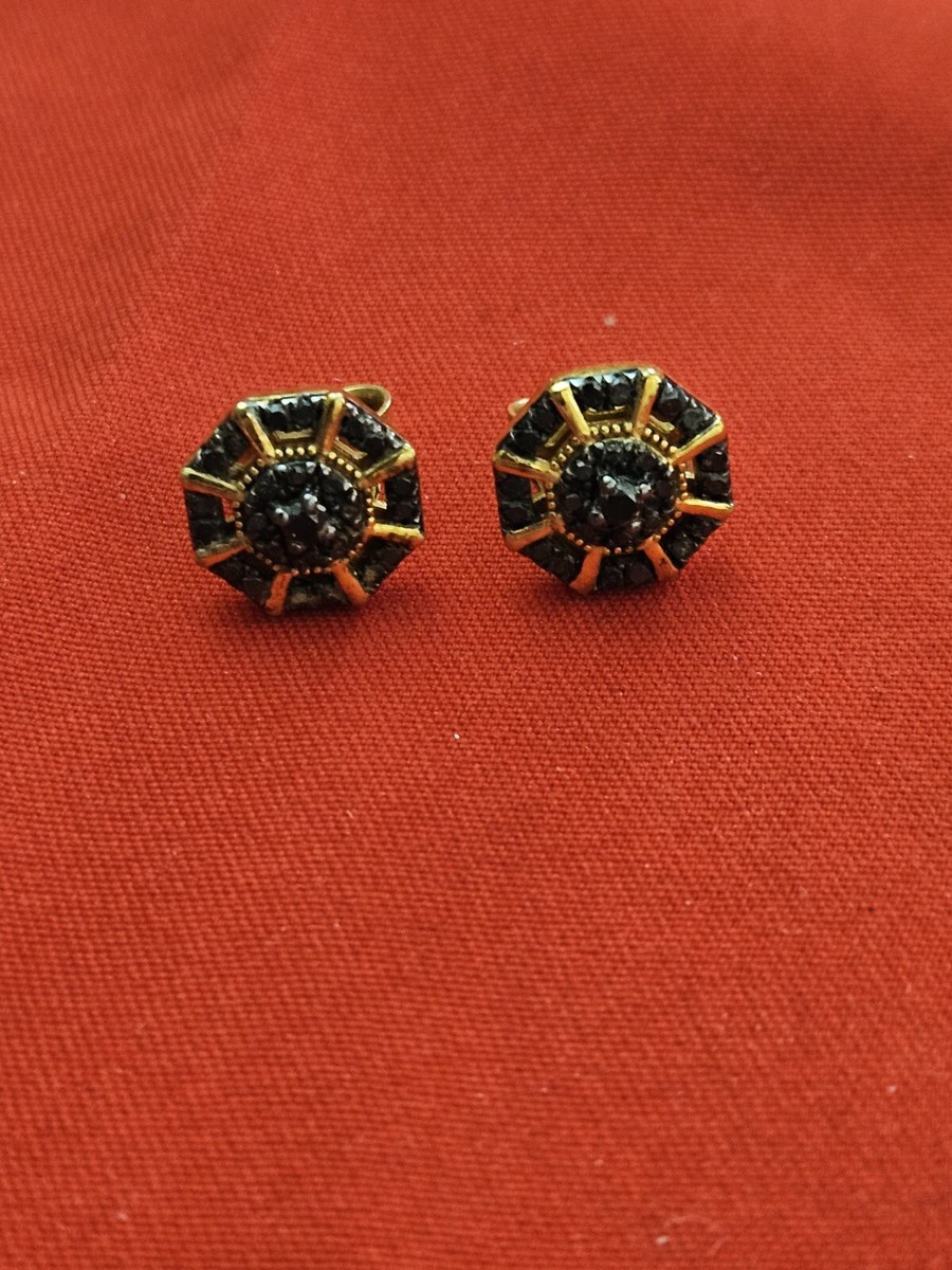 Gold Over Sterling Earrings View 3