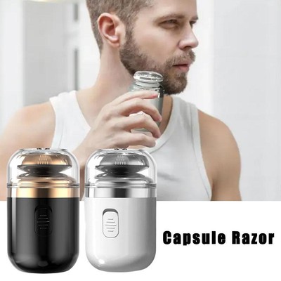 Mini Electric Shaver Men Portable Electric Beard Rechargeable Razor Trimmers Hot