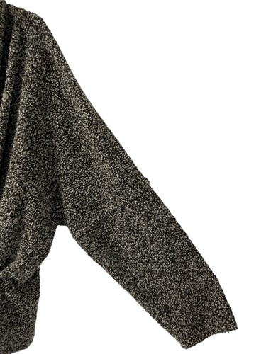 Ponte Collection Avenue Sweater Jacket 30 32 Womens Gray Open Drawstring Waist - Picture 3 of 8