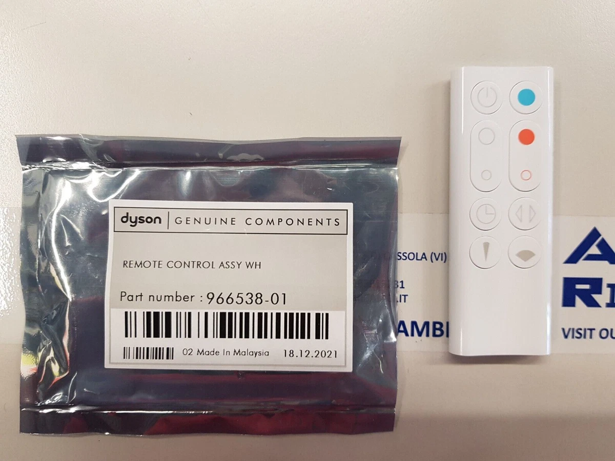 Dyson 966538-01 Remote Control White for Fan Heater Am09 Hot+ Cool | eBay