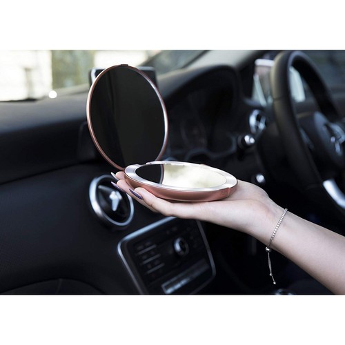 Daylight LED Makeup Mirror Portable 3X Magnifying Mirror Travel Vanity Mirror - Picture 7 of 60