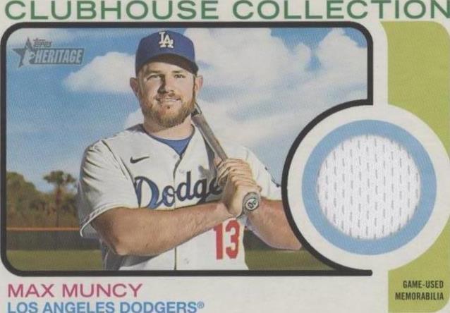 2022 Topps Heritage - Max Muncy #CC-MM - 1 of 1
