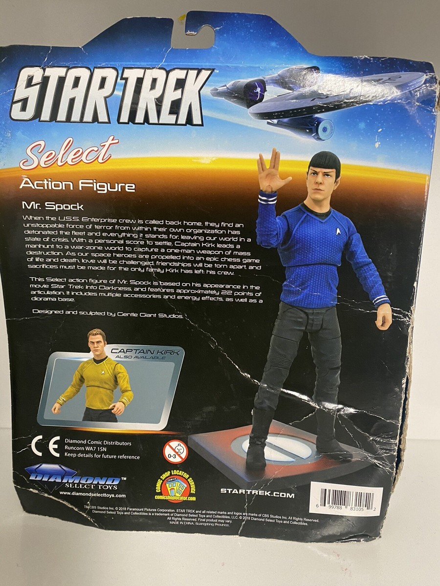 Diamond Select Star Trek Into Darkness Mr. Spock Action