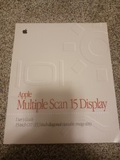 Apple Multiple Scan 15 Display Users Guide No Disc