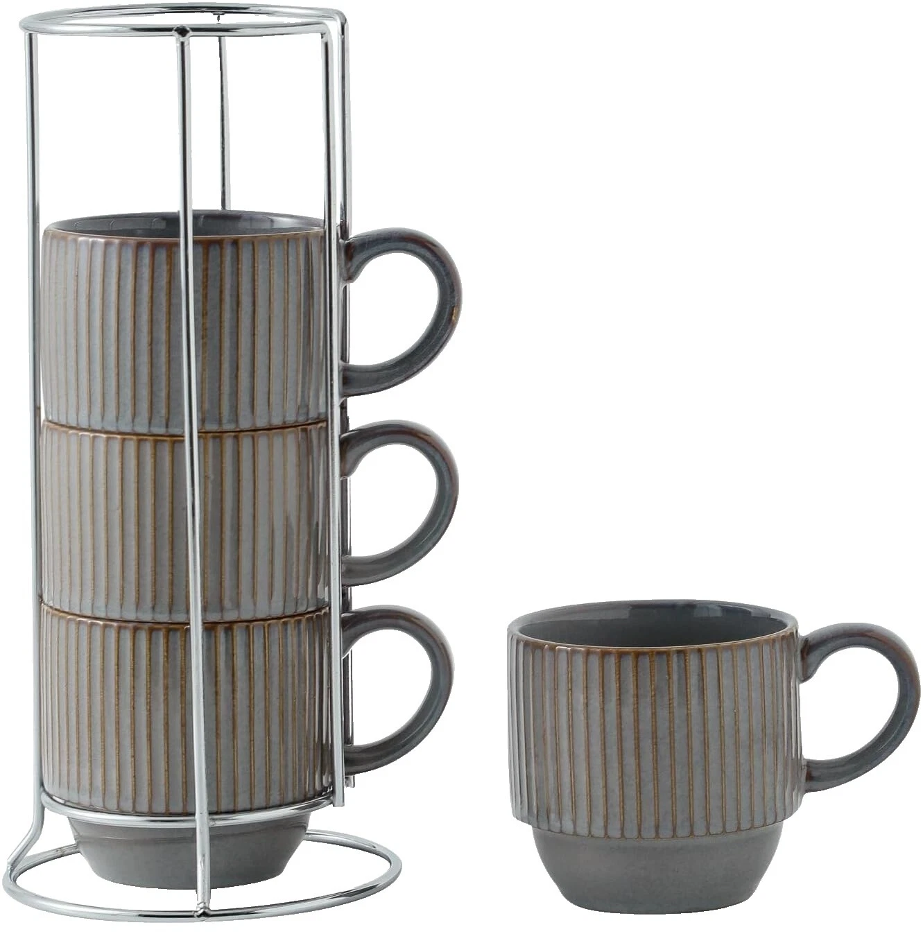 Taza de Café Marrón de porcelana Set tazas