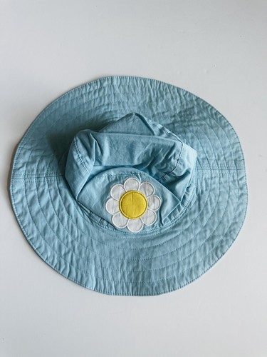 Gymboree Line A Pop of Daisies Daisy Sunhat Sz 12-24 months Brand New Vintage - Picture 5 of 5