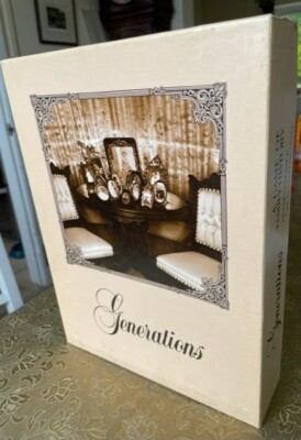 GENERATIONS A GENEALOGY GAME 1986 - KOMPLETT. GENEALOGY FOR FUN INC