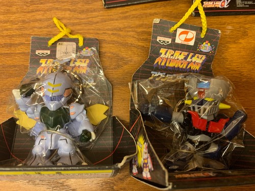 Banpresto 2000 Super Robot Wars Action Figure Keychains Set of 6 - Picture 2 of 5