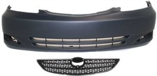 Front Bumper Cover For Toyota Camry 2002-2004 Primed Ready To Paint With Fog