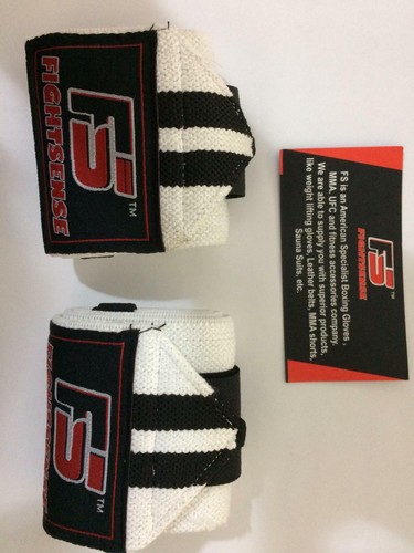 CROSSFIT Gym WEIGHT LIFTING Wrist Wraps LIFTING STRAPS for POWER LIFTING Support - Afbeelding 121 van 156