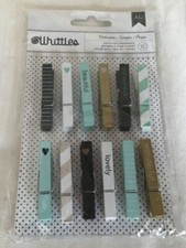 American Crafts Whittles Clothespegs (12pcs)