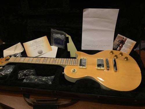 keith urban guitar collection - phoenix electric vintage ivory
