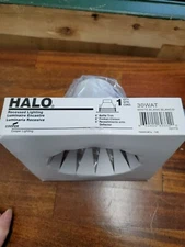 Lot of 2 HALO 30W  Air-Tite™ 6" baffle trim. WHITE. NEW