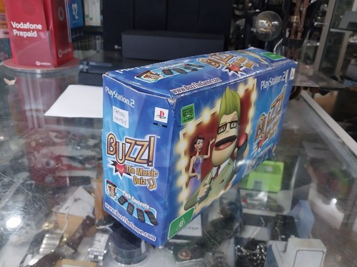 Sony PlayStation PS2 BUZZ Quiz Game Controllers USB Wires SCEH-0005 in Box - Bild 13 von 17