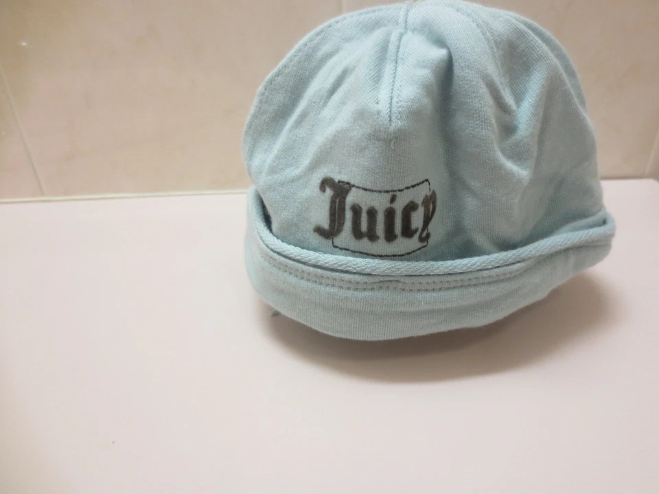 Juicy Couture Nuevo con Etiquetas Day Spa Basic Layette Sombrero Talla Única Foto 4 de 4