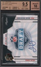 2011 Prestige Nfl Draft Class Signatures #19 Julio Jones RC AUTO BGS 9.5/10