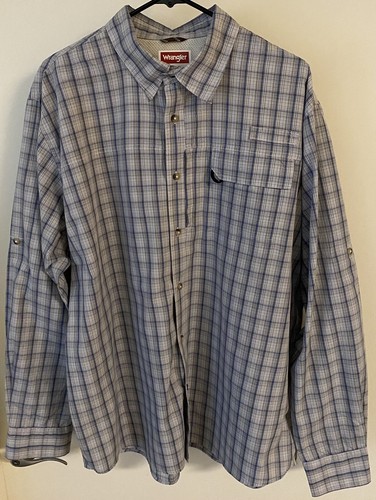 Wrangler Button up Long Sleeve Shirt XL 