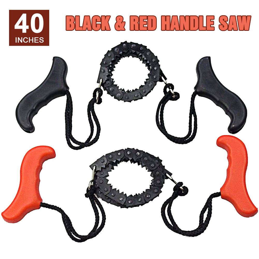 Outdoor Folding Pocket Chain Saw Survival Camping Hiking Gardening