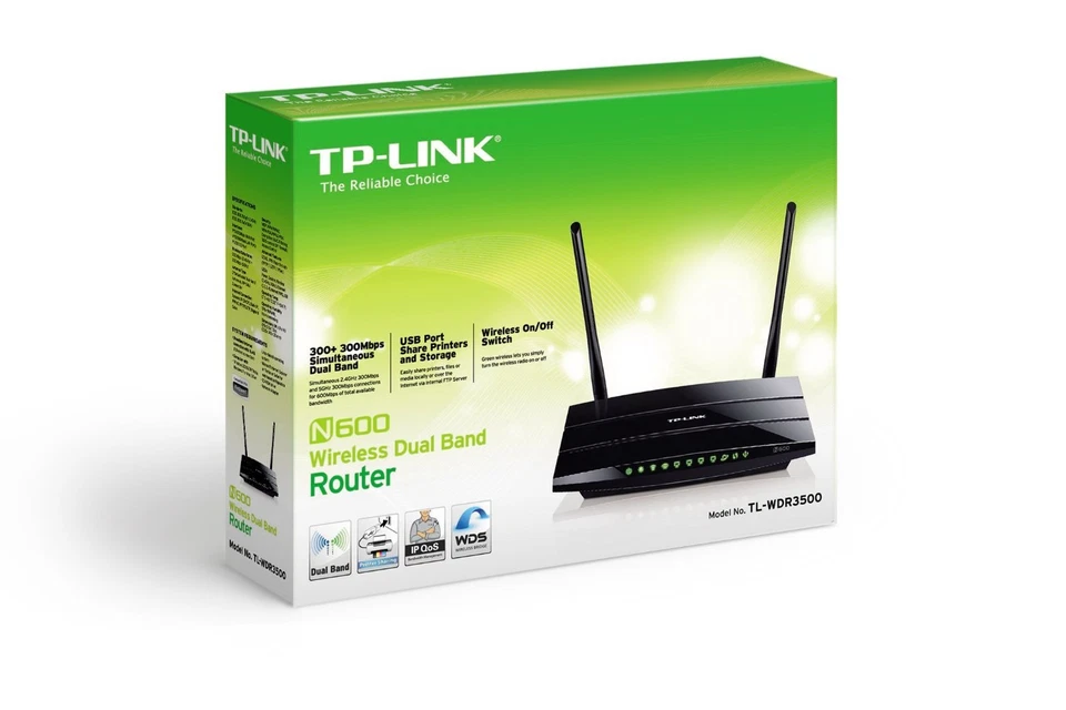 TP-Link TL-WR940N 300 Mbps 4-Port 10/100 Wireless N Router - Image 2 of 3