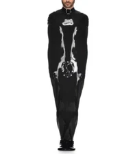 Latex Catsuit Male Clubwear CodPiece Sleep Bag Rear Zipper Customized 0.4mm