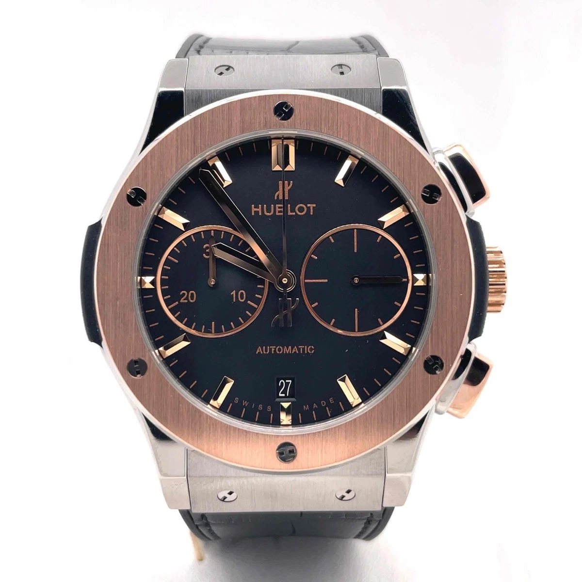  Hublot Classic Fusion 18kt Rose Gold White Dial