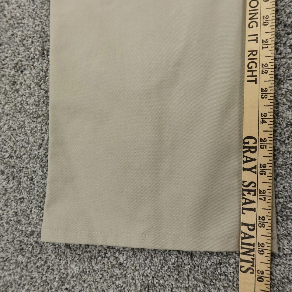 Cintas Pants Womens 12 Beige Khaki Cargo Utility Wide Leg Skate Baggy Workwear - Image 3 of 4