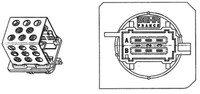 Mahle ABR 89 000P Widerstand, InnenraumgebläSe FüR CitroËN, Peugeot