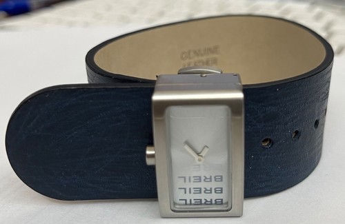 BREIL Watch Extravagant Stainless Steel Special Design BW0125 Wide Leather Band - Picture 6 of 7