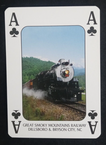 Trains Of North America Playing Card Ace Clubs | eBay