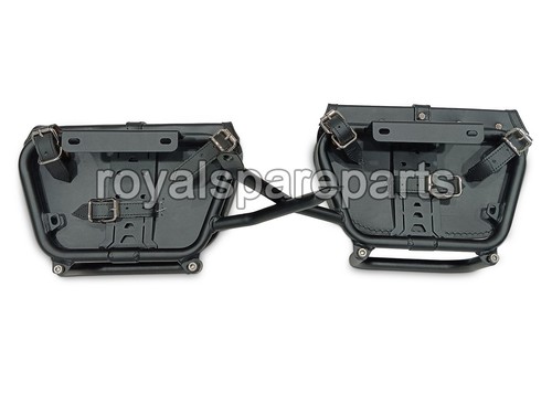 Bolsas Pannier Con Montaje Negras Para Triumph Scrambler 400X - Imagen 8 de 12