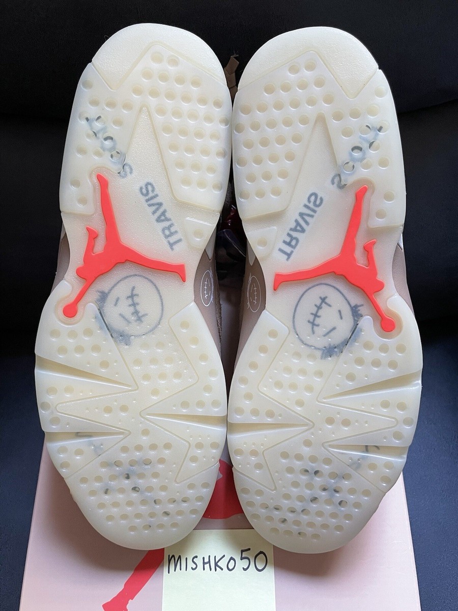 Air Jordan Retro 6 Travis Scott Cactus Jack British Khaki Air Jordan Retro 6 Travis Scott Cactus Jack British Khaki