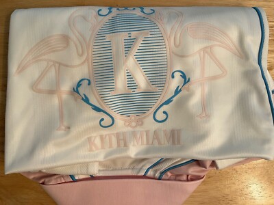 Kith Miami Soccer Jersey White Pink Sz XL NWT 2024 | eBay