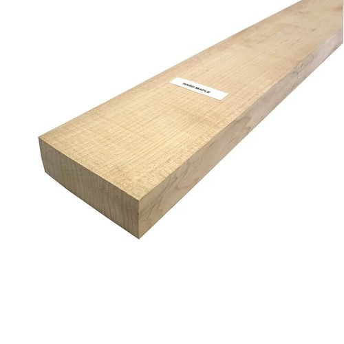 Hard Maple Thin Dimensional Lumber Board Wood Blank Kiln Dried 1/4" x 6" x 36" - Picture 3 of 6
