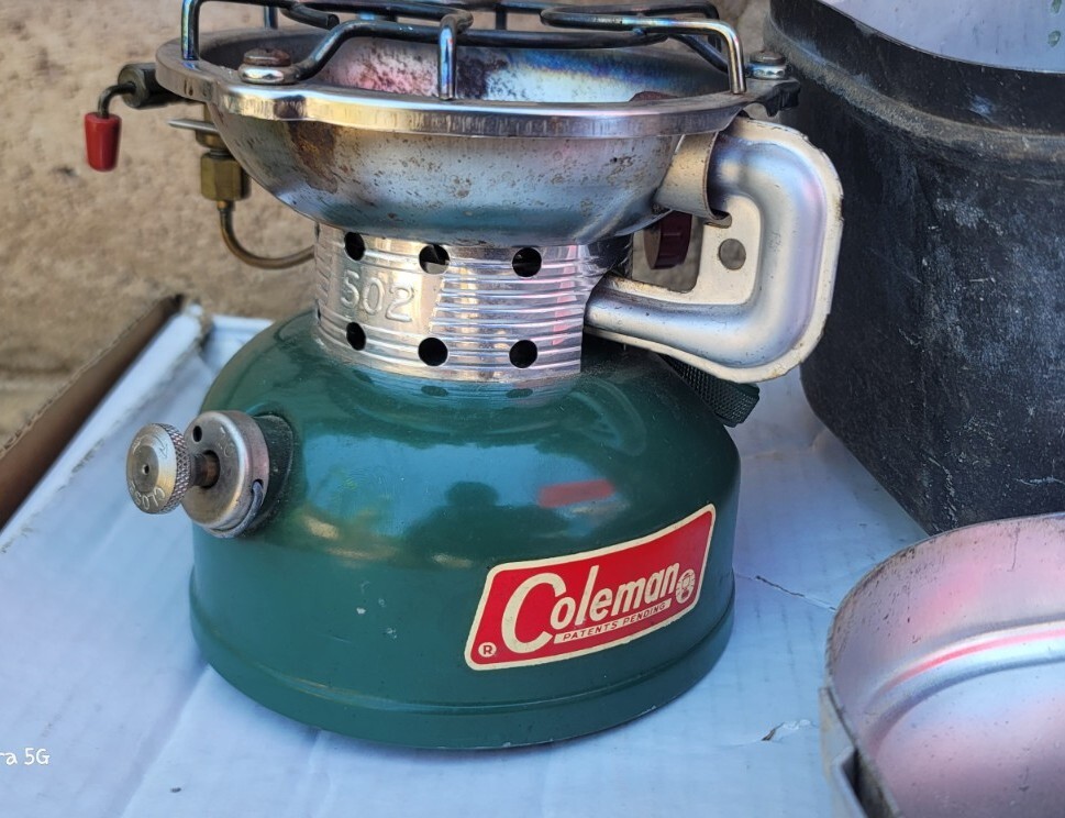 Coleman ストーブ　502-700 1980年 Coleman ストーブ 502-700 1980年 Yahoo!オークション -「502