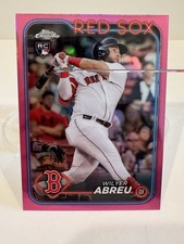 2024 Topps Chrome - Wilyer Abreu #165 Pink Refractor (RC)