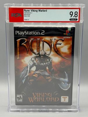 Rune Viking Warlord Sony PlayStation 2 PS2 UPC Punch New Sealed PSA 9.8 A+