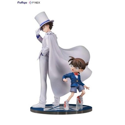 Detective Conan 1/7 Statue Conan Edogawa & Kid the Phantom Thief 29 cm FURYU