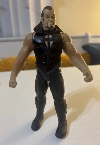 1999 WWF WWE Jakks Undertaker Wrestling Figur Back talkin Crushers Serie - Bild 5 von 5